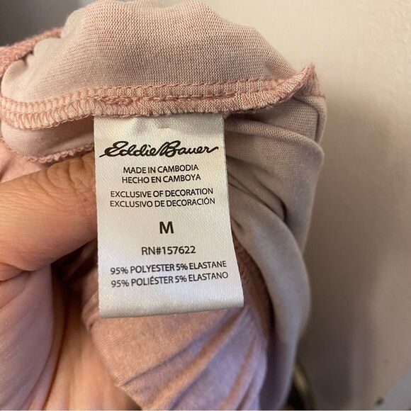 Eddie Bauer soft stretch pink sleep lounge shorts women’s medium M - Picture 9 of 10